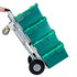 3-in-1 Aluminium Convertible Sack Truck 350kg Puncture Proof Wheels