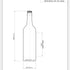 750ml Flint Glass Bordelesa Oneway Wine Bottle - Ardagh