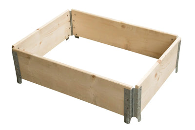 Used Wooden Pallet Collar 800 x 600 x 200mm – 4 Hinges