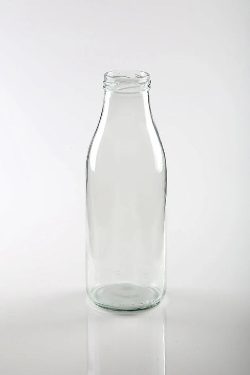 500ml Clear Glass Bottles – 48mm Twist-Off Neck | Pallet of 2,816 Units