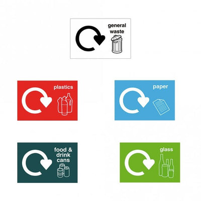 60 Litre Recycling Bin Set of 3 – 330 x 450 x 790mm