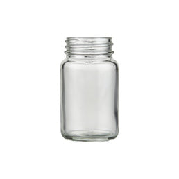 60ml Clear Glass Powder Jar – Cosmetic & Beauty Storage Jar