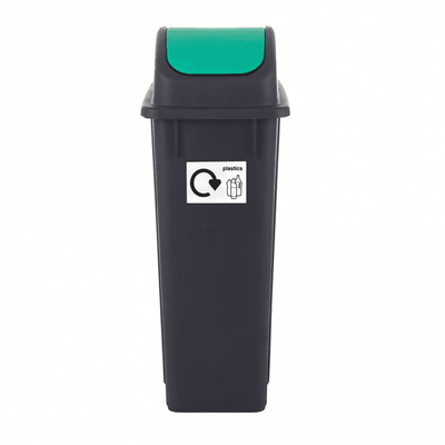 65 Litre Recycling Bin Set of 3 - Waste Sorting Station