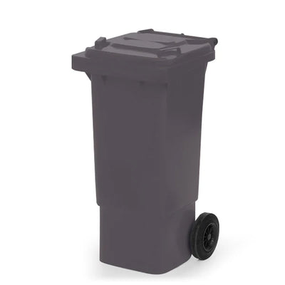 80 Litre Wheeled Waste Bin – HDPE Recycling & Wheelie Bin with Hinged Lid