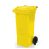 80 Litre Wheeled Waste Bin – HDPE Recycling & Wheelie Bin with Hinged Lid
