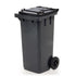 120 Litre Wheeled Waste Bin – HDPE Recycling & Wheelie Bin with Hinged Lid