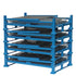 AB Handling Multifunctional Picking Trolley with Fold-Away Steps – 600kg Capacity, Non-Marking Castors, Space-Saving Design