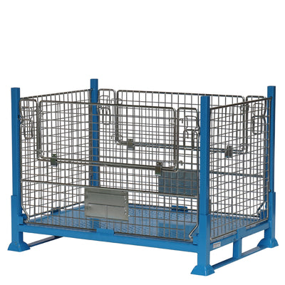 AB Handling Multifunctional Picking Trolley with Fold-Away Steps – 600kg Capacity, Non-Marking Castors, Space-Saving Design