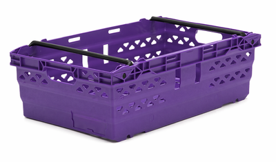 Caja de Bale de Supermercado de 35 Litros