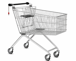 Carro de Compras Extra Profundo de 185L – Serie Avant