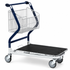 Carro de Transporte Vario 90 – Carro de Cesta Fija con Plataforma de Contrachapado