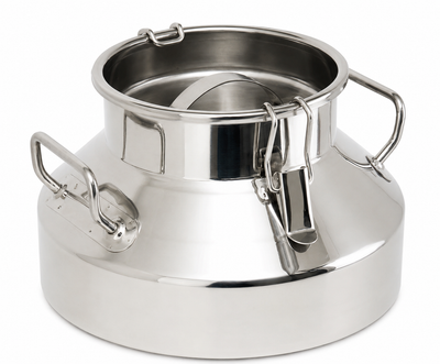Churn de Leche de Acero Inoxidable de 50 Litros – Transporte Lácteo Confiable y Duradero
