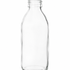Botella de vidrio clara Alpha de 60 ml