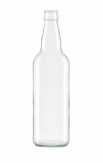 Botella de vidrio clara para cerveza JAC de 500ml
