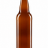 Botella de vidrio ámbar de cerveza JAC de 500 ml