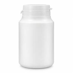 Tarro seguro de plástico farmacéutico de 175 ml