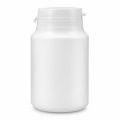Tarro seguro de plástico farmacéutico de 175 ml