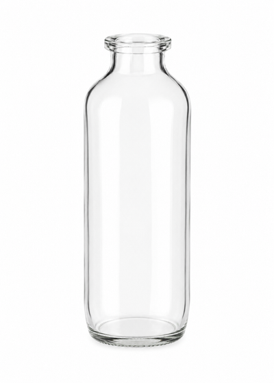 Botella de aceite de vidrio tradicional de 473 ml (16 oz) (apertura de corcho)