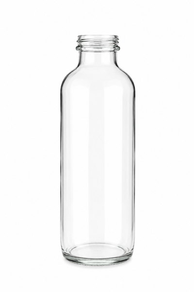 Botella de aceite de vidrio tradicional de 473 ml (16 oz) (cuello de rosca)