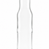 Botella de salsa de vidrio redonda de 250 ml