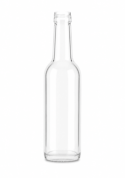 Botella de vidrio de agua tónica/montaña de 250 ml