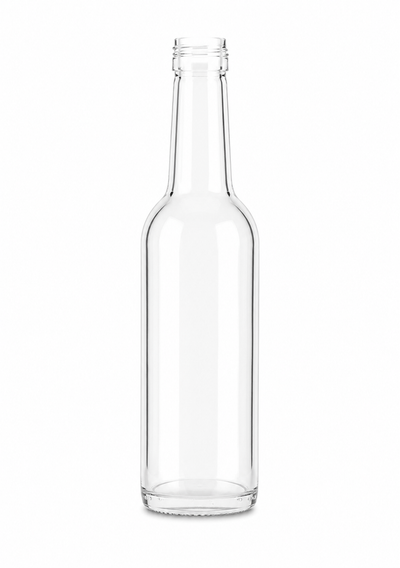 Botella de vidrio de agua tónica/montaña de 250 ml