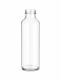 Botella de aceite de vidrio tradicional de 235 ml (8 oz) (cuello de rosca)