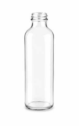 Botella de aceite de vidrio tradicional de 235 ml (8 oz) (cuello de tornillo)