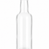 Botella de vidrio redonda miniatura de 50 ml para licores/esencias