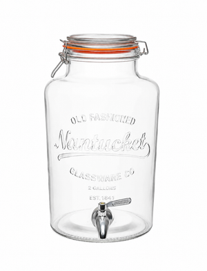 7L (2Gall) Fass mit Edelstahlhahn