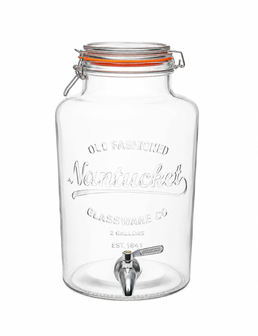 Barril de 7L (2Gal) con grifo de acero inoxidable