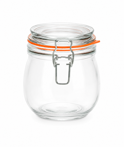 Tarro de Vidrio Kilnclip de 500ml