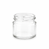 Tarro cuadrado de vidrio blanco de 15ml