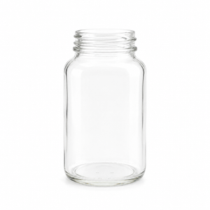 120ml (4oz) Weißes Flintglas Pulverflasche