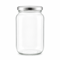 Tarro de vidrio para mermelada de 370 ml