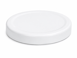 Tapas de botón blancas de 48 mm con rosca