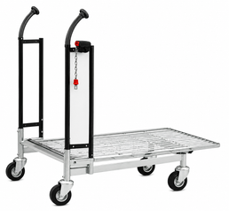 Carry 100 Carro de Transporte – Carro de Plataforma de Alambre para Manejo de Carga Pesada