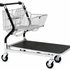 Carro de Transporte Vario 110S – Carro de Cesta Plegable con Plataforma de Contrachapado