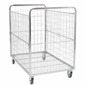 Container für Kartons 800x1200 H1200 – Großer Rollcontainer für die Handhabung von verpackten Waren