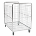 Contenedor para Cartones 800x1200 H1200 – Jaula Rodante Grande para Manejo de Mercancías Envasadas