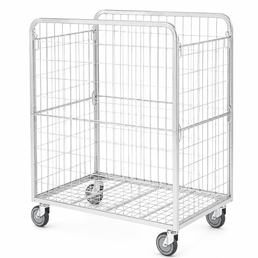 Contenedor para Cartones 600x1000 H1200 – Jaula Rodante Optimizada para Mercancías Envasadas