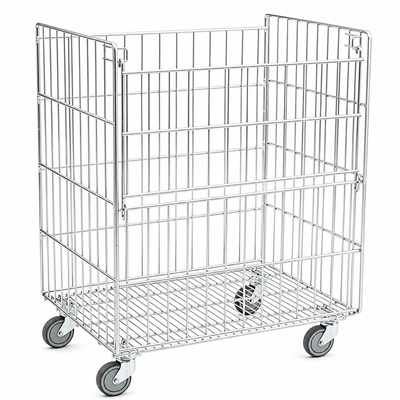 Contenedor KK 1015x800x600 – Jaula Rodante Resistente para Almacenamiento a Granel