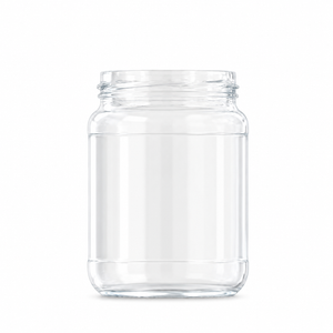 Frasco de Miel de Vidrio Transparente de 368ml