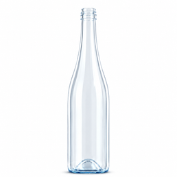 Botella de vino de vidrio azul de 750ml - Ardagh