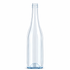 Botella de vino de vidrio azul de 750ml - Ardagh
