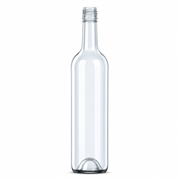 Botella de vino de vidrio flint de 750ml - Ardagh