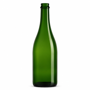 Cidre 75cl Green 04 Glass Bottle – Crown Finish