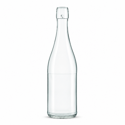 Système 75cl Bague Tonneau Flint Glass Bottle – DPERCEE Finish