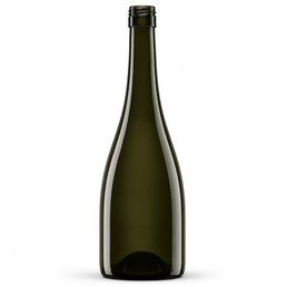 FRIZZANTE FLUTE 75cl Noble Green Glass Bottle – MBVS Screw Cap Finish