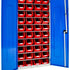 1580mm Small Parts Cabinet with Bin Kit | Lockable Storage with Bins Included